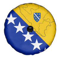 Bosnia and Herzegovina Spare Tire Cover Flag and Coat of Arms Hoodie – Unique Combination Design