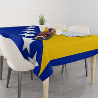 Bosnia and Herzegovina Tablecloth Flag and Coat of Arms Hoodie – Unique Combination Design