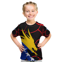 Bosnia and Herzegovina Flag Kid T Shirt with Dragon Shape - Fusion of National Pride & Sports Spirit