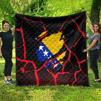 Bosnia and Herzegovina Flag Quilt with Dragon Shape - Fusion of National Pride & Sports Spirit