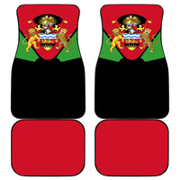Malawi Flag Car Mats Colors Blended with National Emblem - Symbolic Design