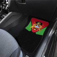 Malawi Flag Car Mats Colors Blended with National Emblem - Symbolic Design
