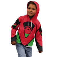 Malawi Flag Kid Hoodie Colors Blended with National Emblem - Symbolic Design