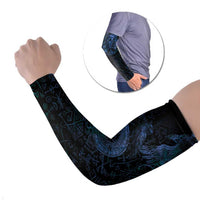 Odin Norse Mythology Arm Sleeves Viking Rune Art Style