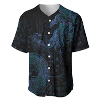 Odin Norse Mythology Baseball Jersey Viking Rune Art Style