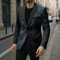 Odin Norse Mythology Blazer Viking Rune Art Style