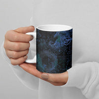 Odin Norse Mythology Ceramic Mug Viking Rune Art Style