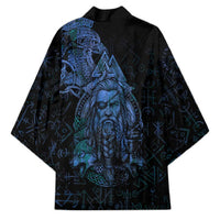 Odin Norse Mythology Kimono Viking Rune Art Style