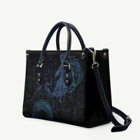 Odin Norse Mythology Leather Bag Viking Rune Art Style