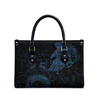 Odin Norse Mythology Leather Bag Viking Rune Art Style