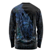 Odin Norse Mythology Long Sleeve Shirt Viking Rune Art Style