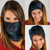 Odin Norse Mythology Neck Gaiter Viking Rune Art Style