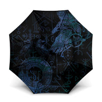 Odin Norse Mythology Umbrella Viking Rune Art Style