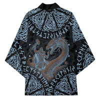 Thor and Jormungandr Norse Mythology Viking Kimono Celtic Knot and Rune Art Style