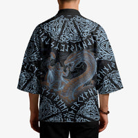 Thor and Jormungandr Norse Mythology Viking Kimono Celtic Knot and Rune Art Style