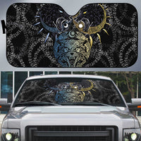 Skoll and Hati Norse Mythology Auto Sun Shade Viking Dual Moon Celtic Line Art