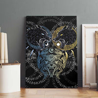 Skoll and Hati Norse Mythology Canvas Wall Art Viking Dual Moon Celtic Line Art