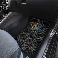 Skoll and Hati Norse Mythology Car Mats Viking Dual Moon Celtic Line Art