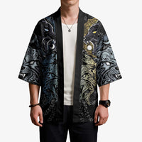 Skoll and Hati Norse Mythology Kimono Viking Dual Moon Celtic Line Art