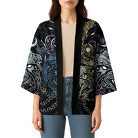 Skoll and Hati Norse Mythology Kimono Viking Dual Moon Celtic Line Art