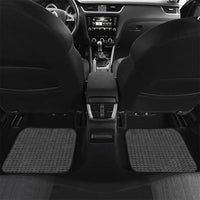 Odin and Viking Warrior Norse Mythology Car Mats Realistic Black and Grey Tattoo Style