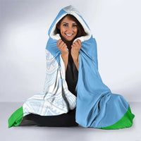 Djibouti Cultural Hooded Blanket National Emblem, Tribal Motifs and Red Star Symbol of Unity