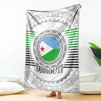 Djibouti Roots Blanket Urban Streetwear with African Tribal Design & Patriotic Elements