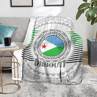 Djibouti Roots Blanket Urban Streetwear with African Tribal Design & Patriotic Elements