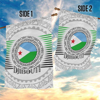 Djibouti Roots Garden Flag Urban Streetwear with African Tribal Design & Patriotic Elements