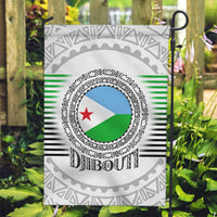 Djibouti Roots Garden Flag Urban Streetwear with African Tribal Design & Patriotic Elements