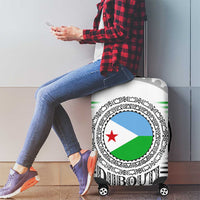 Djibouti Roots Luggage Cover Urban Streetwear with African Tribal Design & Patriotic Elements