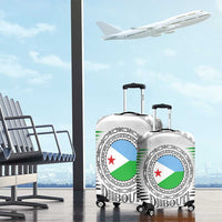 Djibouti Roots Luggage Cover Urban Streetwear with African Tribal Design & Patriotic Elements