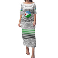 Djibouti Roots Puletasi Urban Streetwear with African Tribal Design & Patriotic Elements