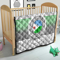 Djibouti Roots Quilt Urban Streetwear with African Tribal Design & Patriotic Elements