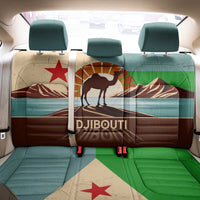 Echoes of Djibouti Back Car Seat Cover Where Desert Meets Sea and Heritage Stands Tall