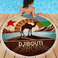 Echoes of Djibouti Beach Blanket Where Desert Meets Sea and Heritage Stands Tall