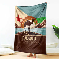 Echoes of Djibouti Blanket Where Desert Meets Sea and Heritage Stands Tall