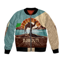 Echoes of Djibouti Bomber Jacket Where Desert Meets Sea and Heritage Stands Tall