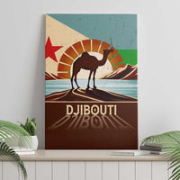 Echoes of Djibouti Canvas Wall Art Where Desert Meets Sea and Heritage Stands Tall