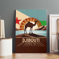 Echoes of Djibouti Canvas Wall Art Where Desert Meets Sea and Heritage Stands Tall