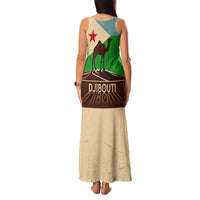 Echoes of Djibouti Family Matching Tank Maxi Dress and Hawaiian Shirt Where Desert Meets Sea and Heritage Stands Tall