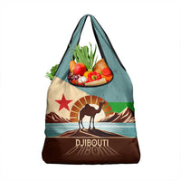 Echoes of Djibouti Grocery Bag Where Desert Meets Sea and Heritage Stands Tall