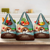 Echoes of Djibouti Grocery Bag Where Desert Meets Sea and Heritage Stands Tall