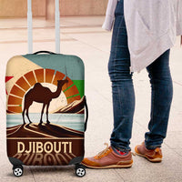 Echoes of Djibouti Luggage Cover Where Desert Meets Sea and Heritage Stands Tall