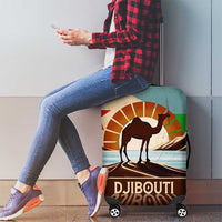 Echoes of Djibouti Luggage Cover Where Desert Meets Sea and Heritage Stands Tall