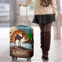 Echoes of Djibouti Luggage Cover Where Desert Meets Sea and Heritage Stands Tall