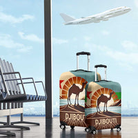 Echoes of Djibouti Luggage Cover Where Desert Meets Sea and Heritage Stands Tall