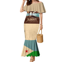 Echoes of Djibouti Mermaid Dress Where Desert Meets Sea and Heritage Stands Tall