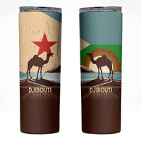 Echoes of Djibouti Skinny Tumbler Where Desert Meets Sea and Heritage Stands Tall