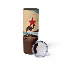 Echoes of Djibouti Skinny Tumbler Where Desert Meets Sea and Heritage Stands Tall